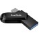 USB STICK SANDISK ULTRA DUAL DRIVE SDDDC3-256G-G46 256GB TYPE C BLACK